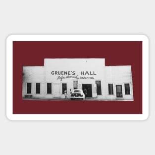 GRUENE HALL Magnet